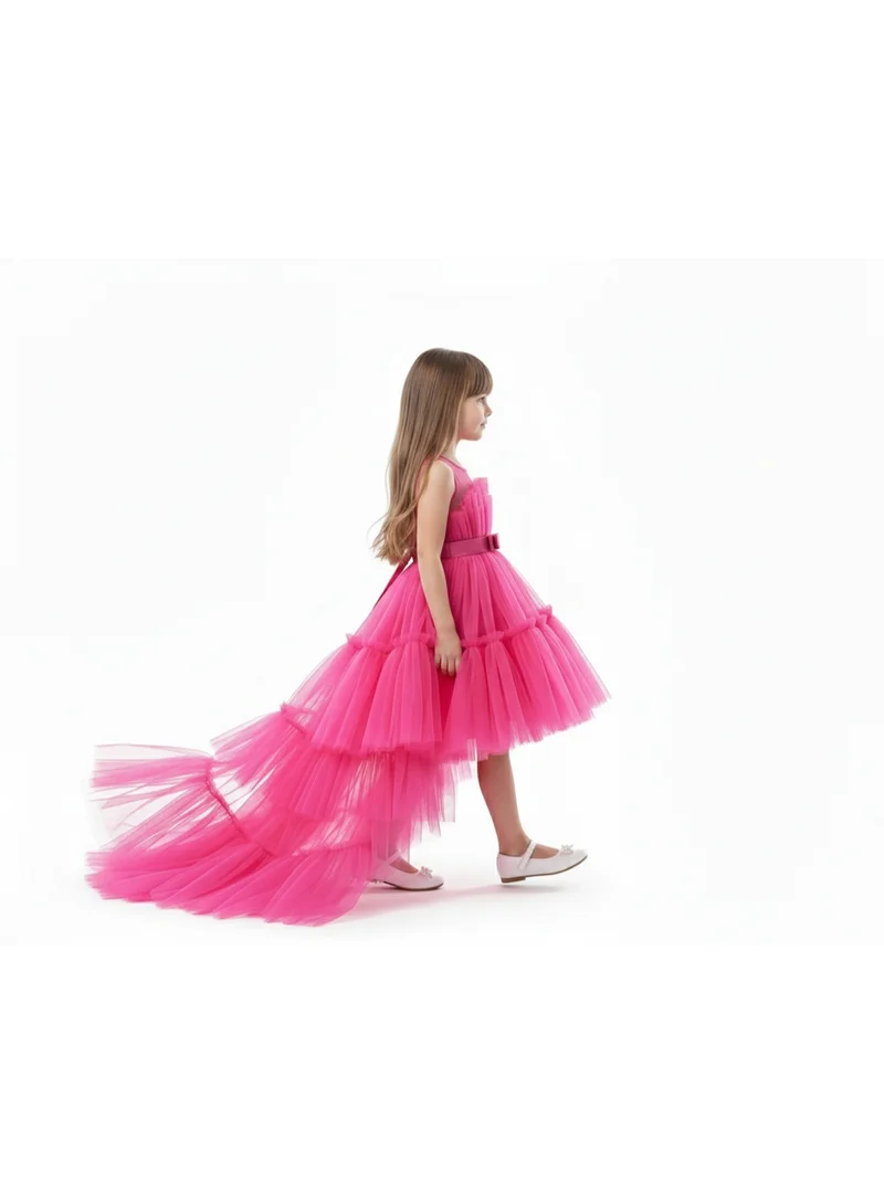 D'Daniela Tiered Tulle Dress